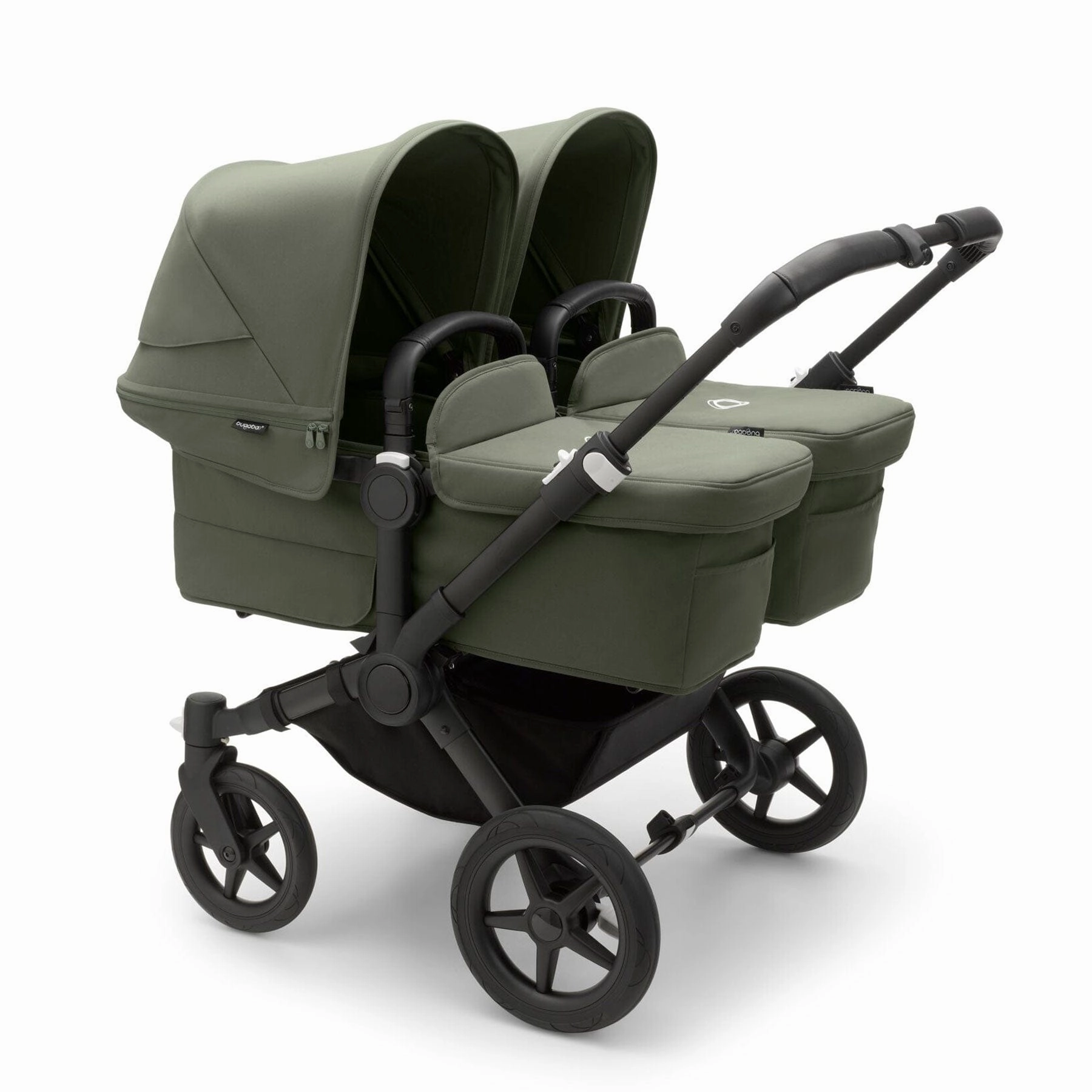 Bugaboo Donkey 5 Twin Complete Pushchair - Black/Forest Green