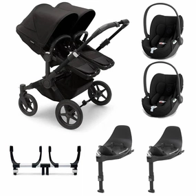 Bugaboo, Donkey 5 Twin Complete Travel Bundle w/ Cloud T