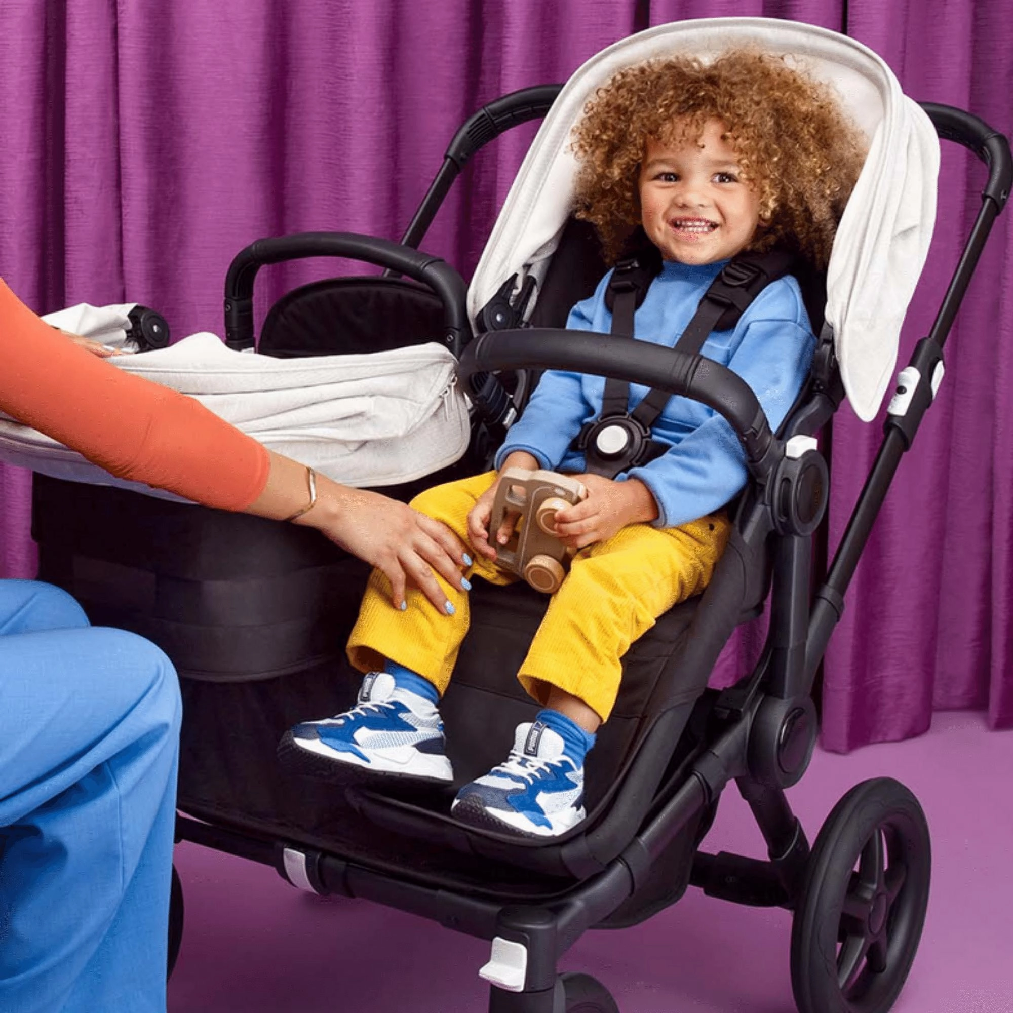 Bugaboo, Donkey 5 Twin Complete Travel Bundle w/ Cloud T