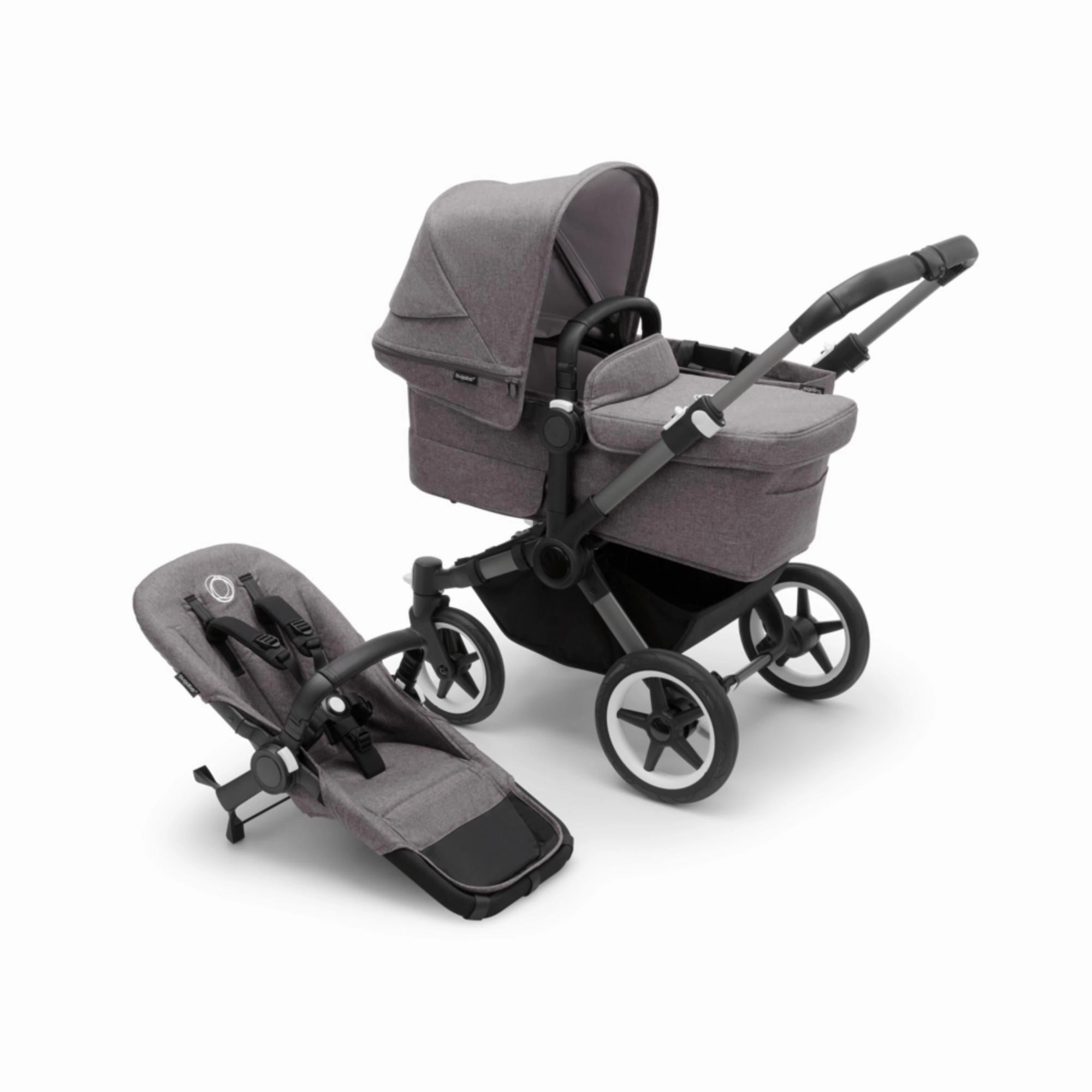 Bugaboo, Donkey 5 Twin Complete Travel Bundle w/ Cloud T