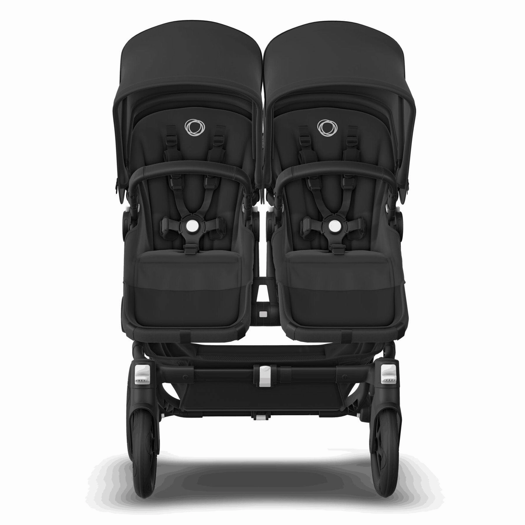 Bugaboo Donkey 5 Twin Complete Turtle Travel System - Midnight Black