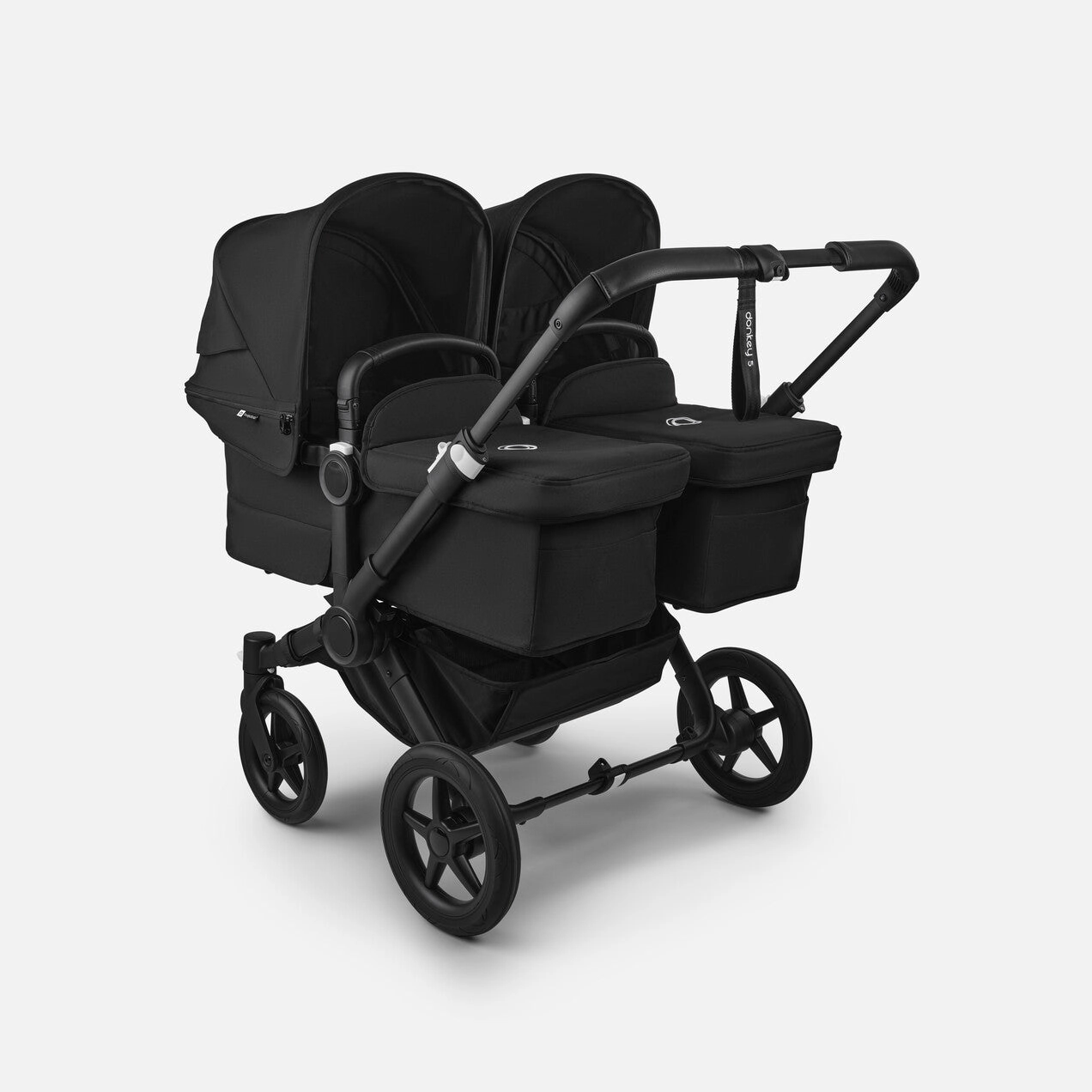 Bugaboo, Donkey 5 Twin Ultimate Newborn Bundle with Turtle Air