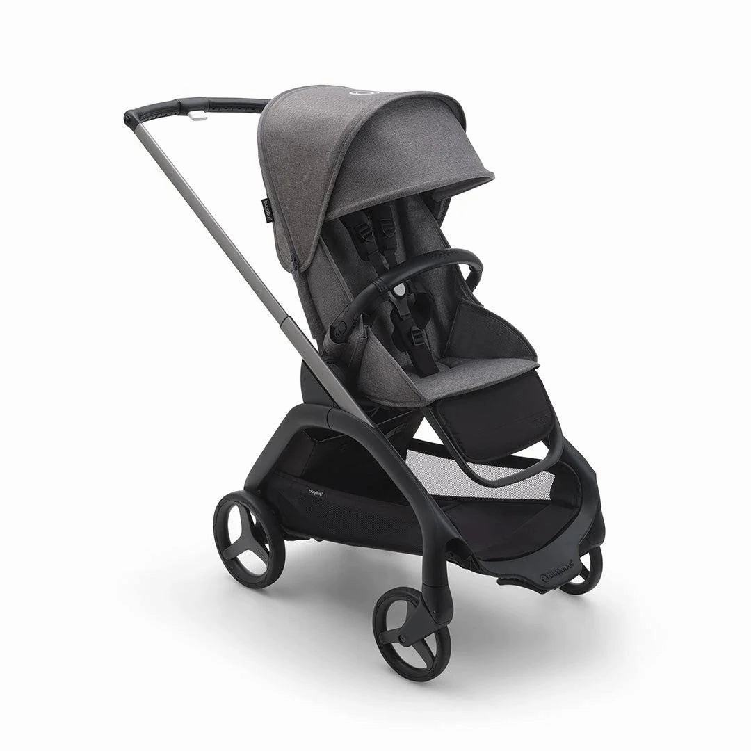 Bugaboo Dragonfly Carrycot And Seat Pushchair - Grey Melange