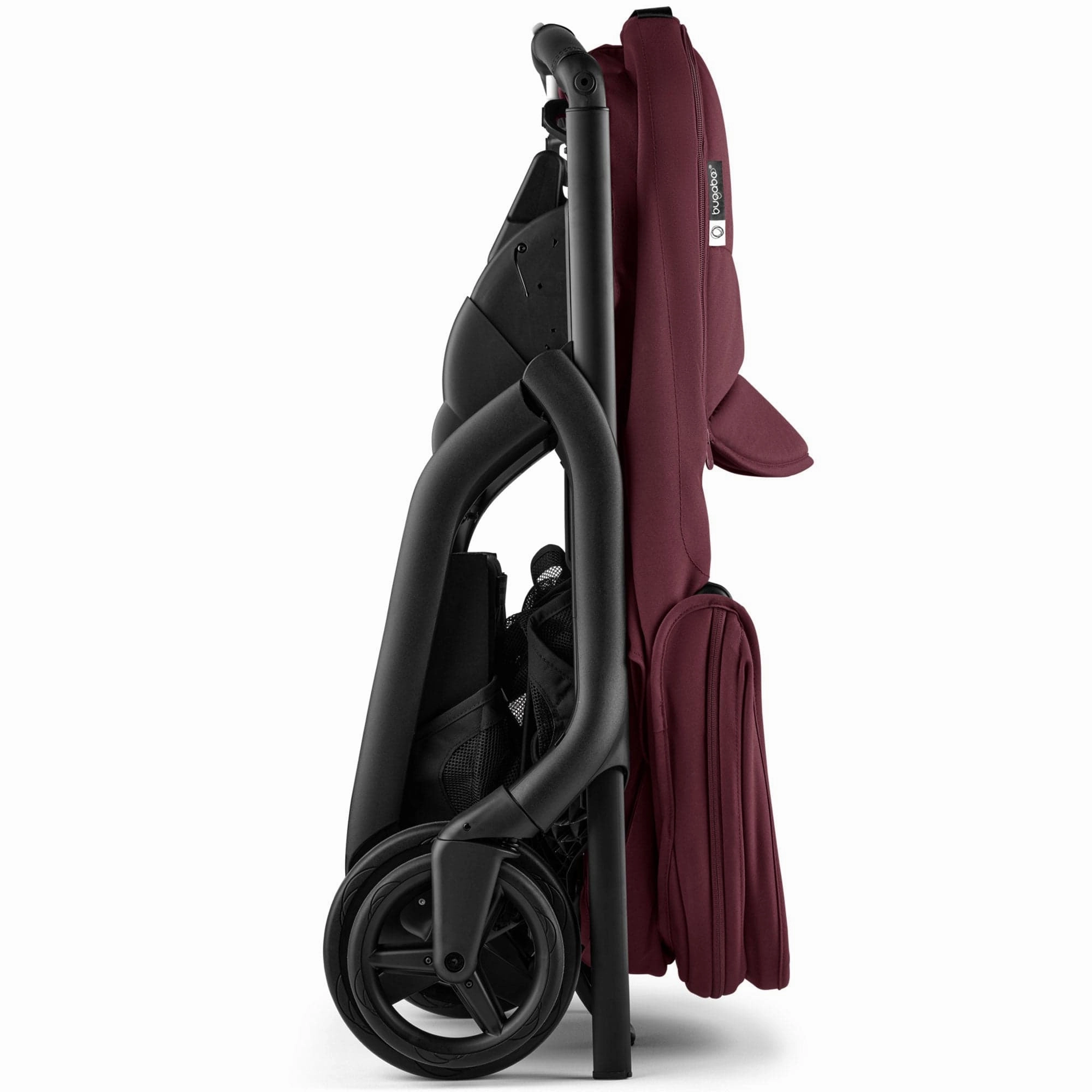 Bugaboo Dragonfly Complete Bundle - Black/Dark Cherry