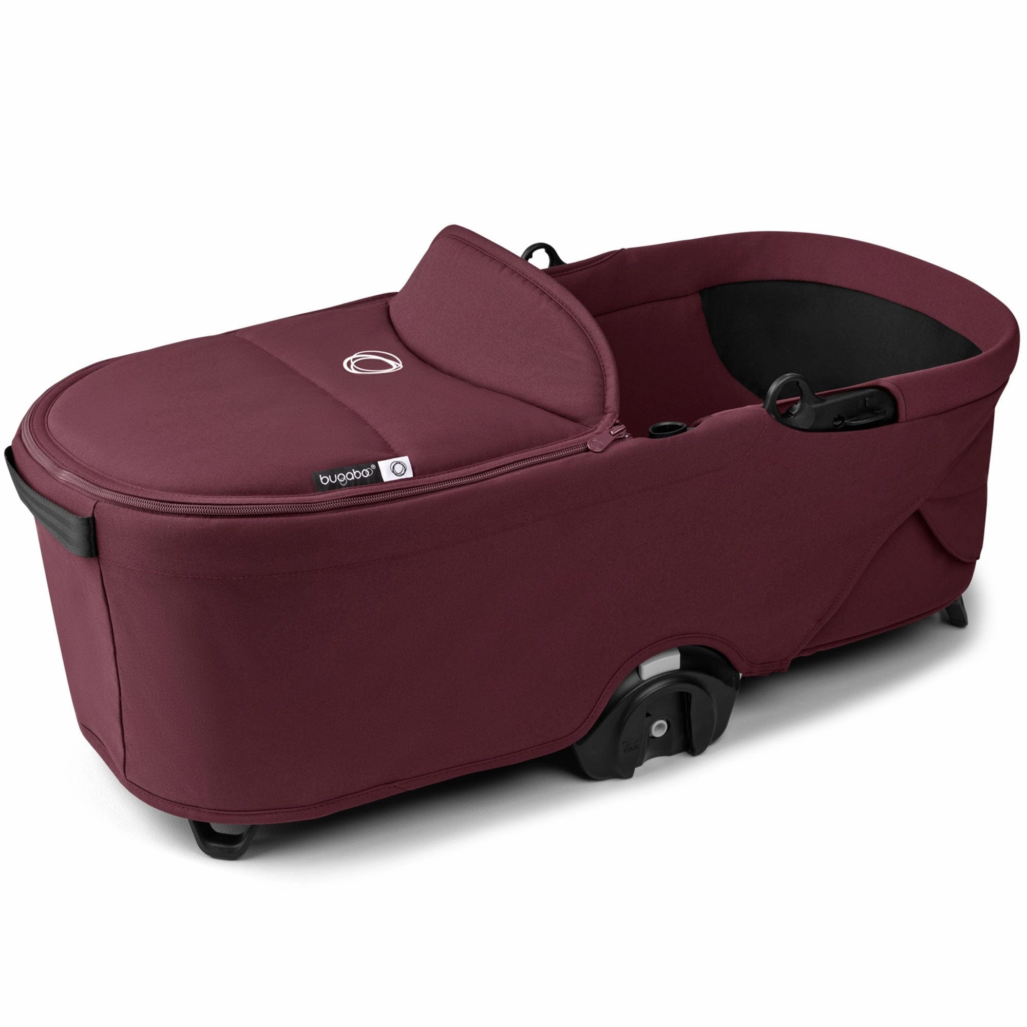 Bugaboo Dragonfly Complete Bundle - Black/Dark Cherry