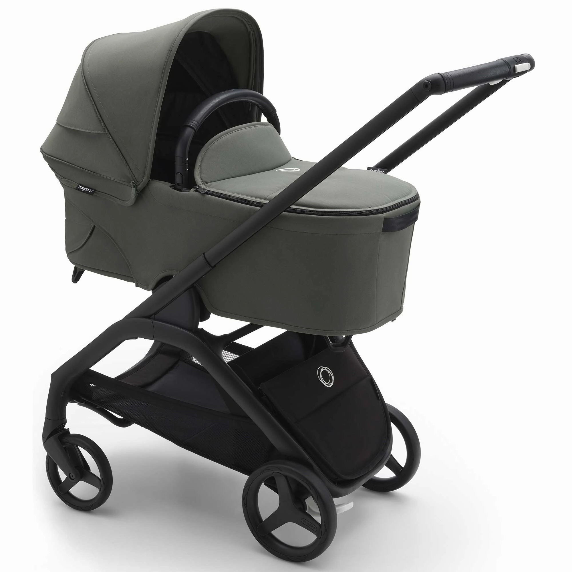 Bugaboo Dragonfly Complete Pram - Black/Forest Green