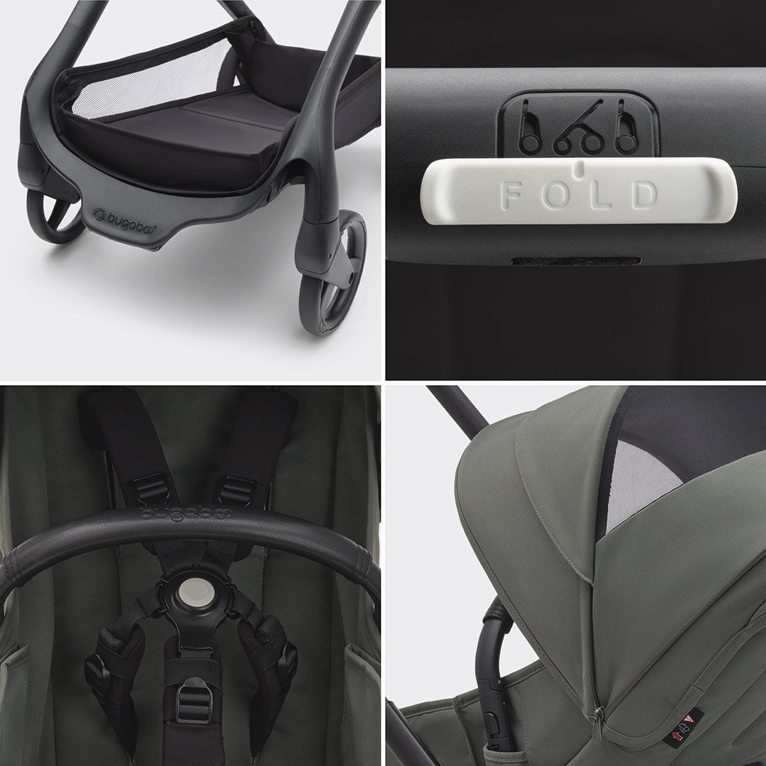 Bugaboo Dragonfly Complete Pushchair - Forest Green