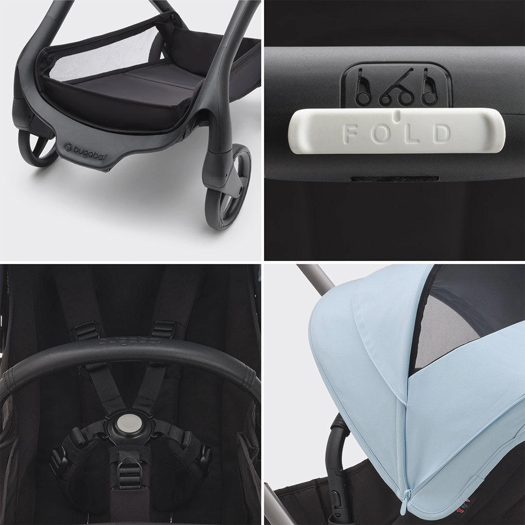 Bugaboo Dragonfly Complete Pushchair - Skyline Blue