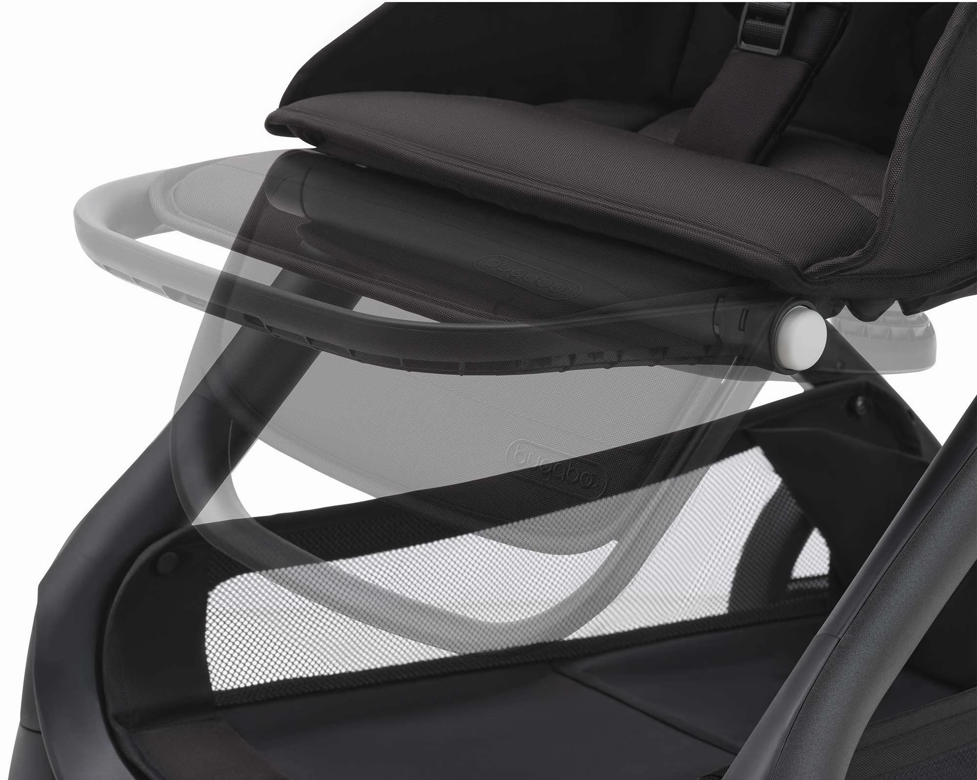 Bugaboo Dragonfly Pebble 360 Pro V2 Travel System - Black/Midnight Black