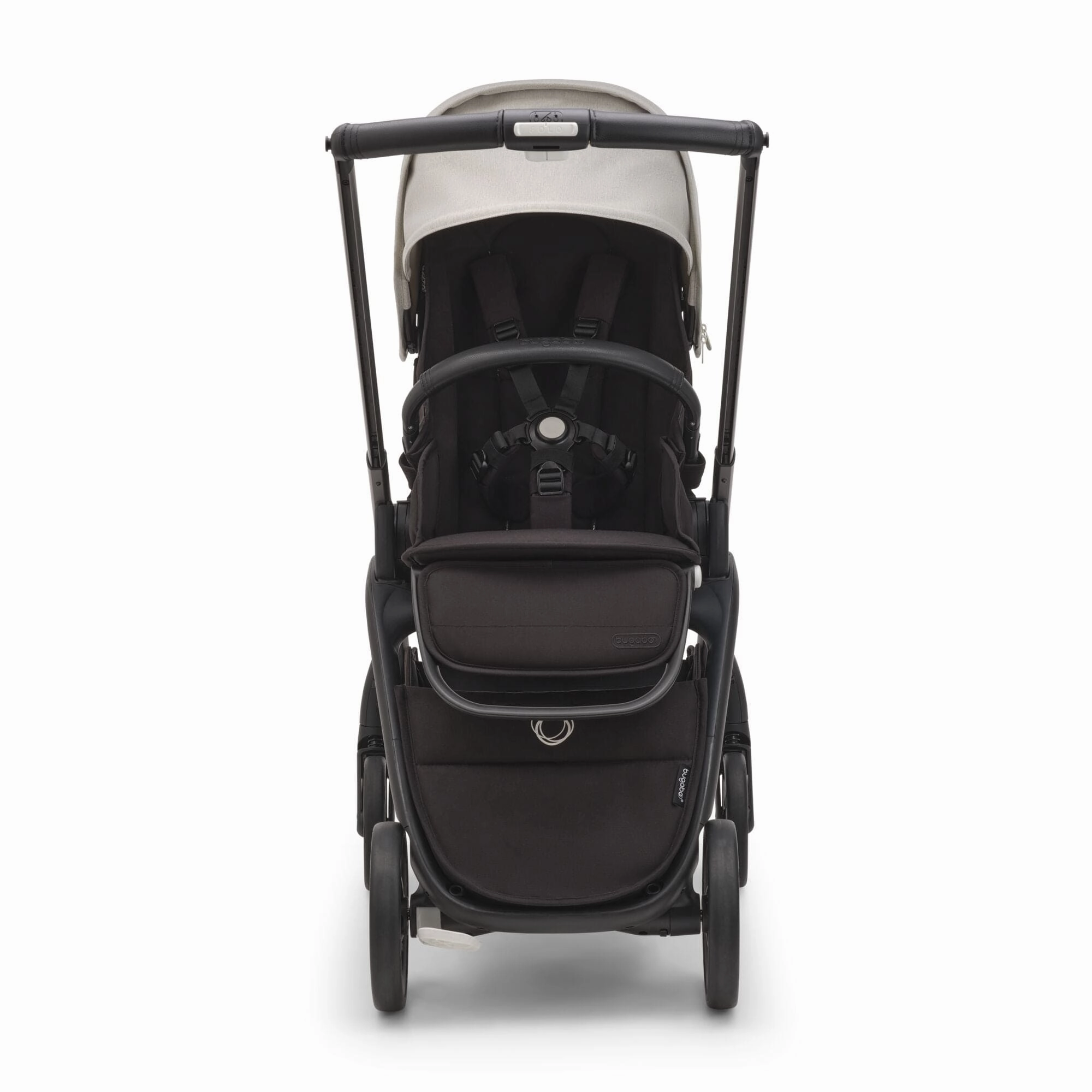 Bugaboo Dragonfly Pushchair with Carrycot - Graphite/Midnight Black/Misty White