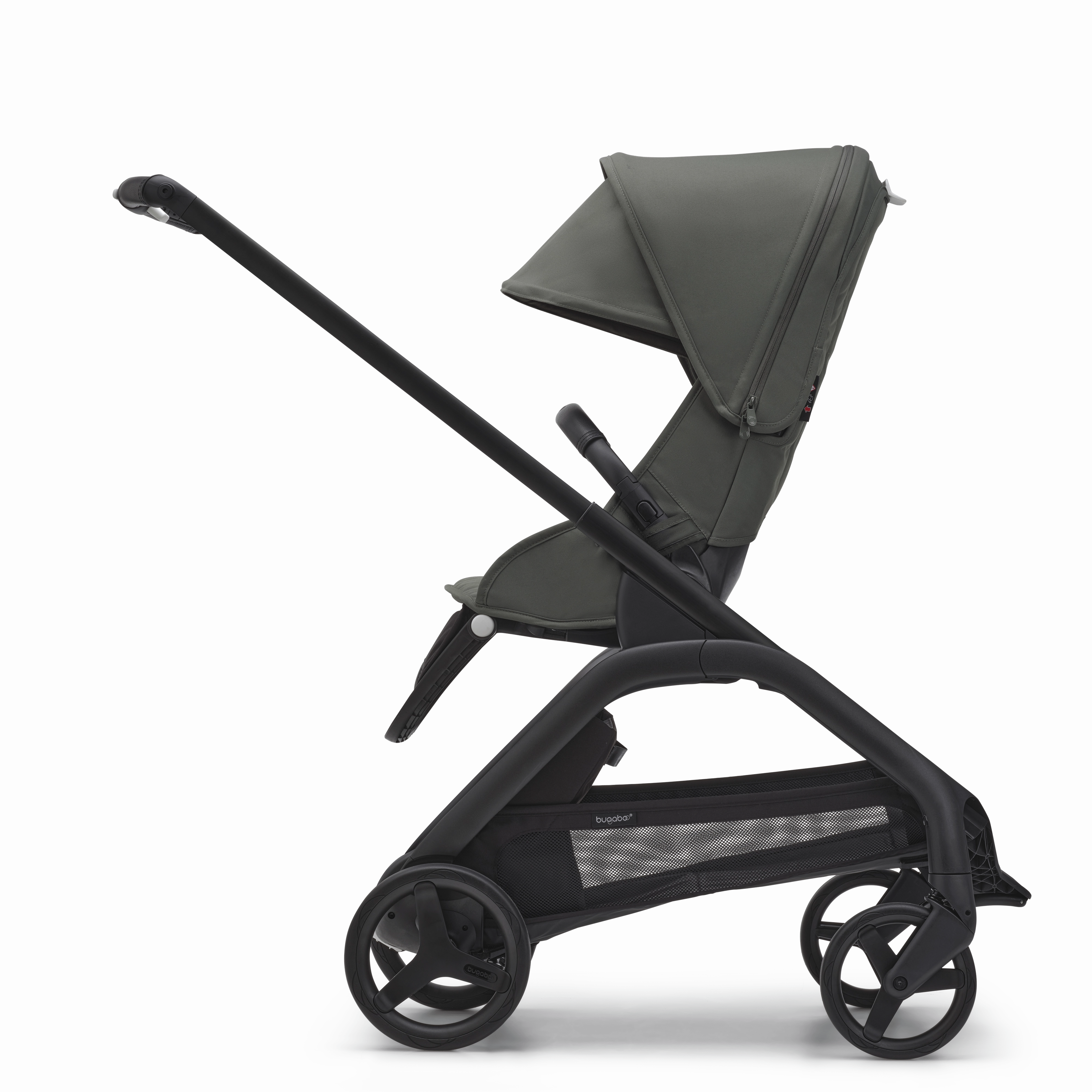 Bugaboo Dragonfly Stroller - Black/Forest Green