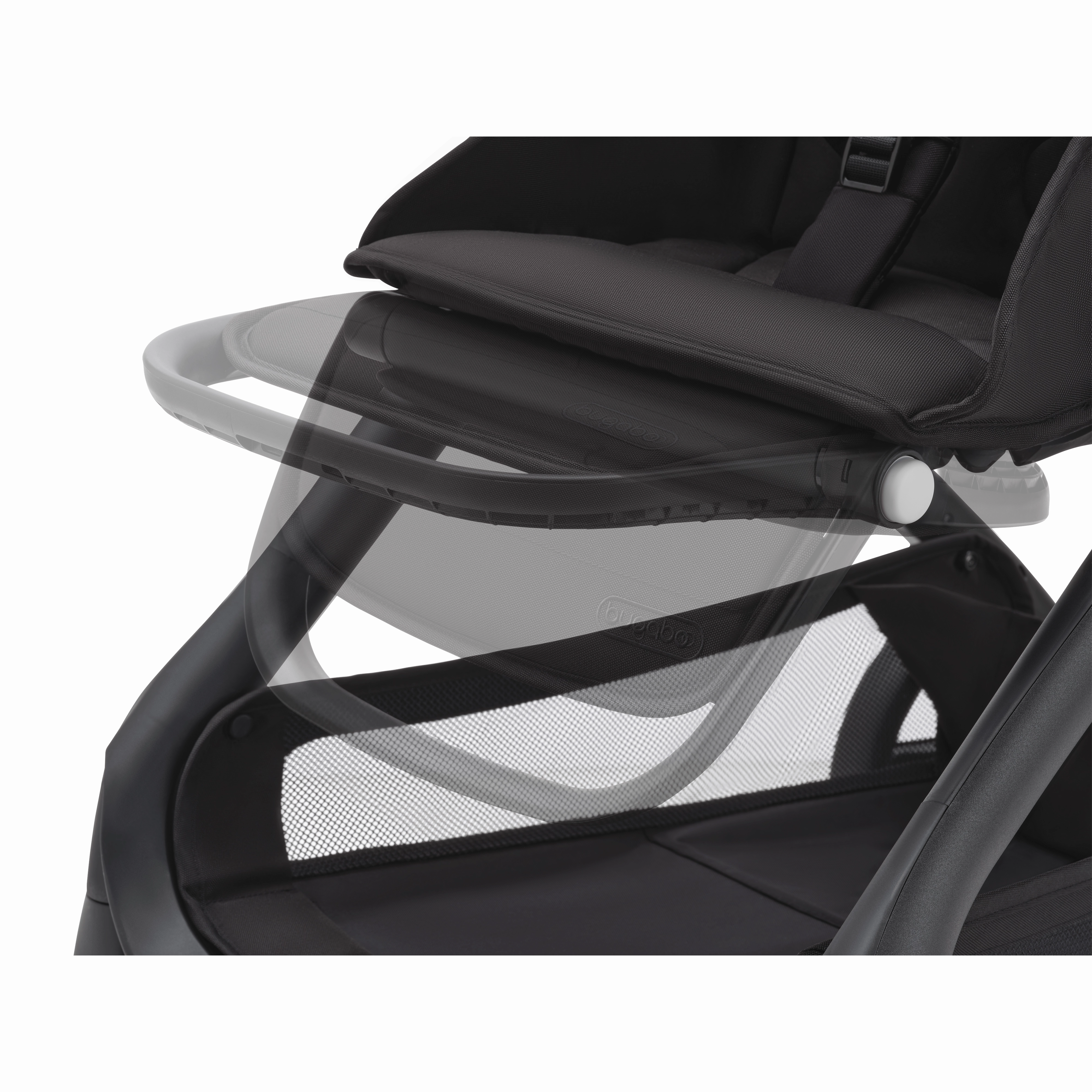 Bugaboo Dragonfly Stroller - Graphite/Grey Melange