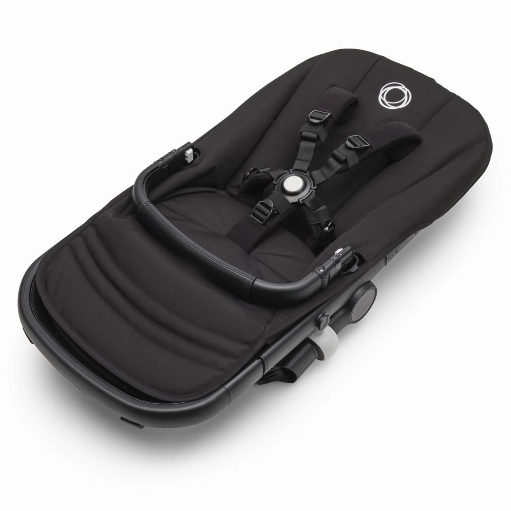 Bugaboo, Fox 5 Complete Pushchair, Black/Grey Melange