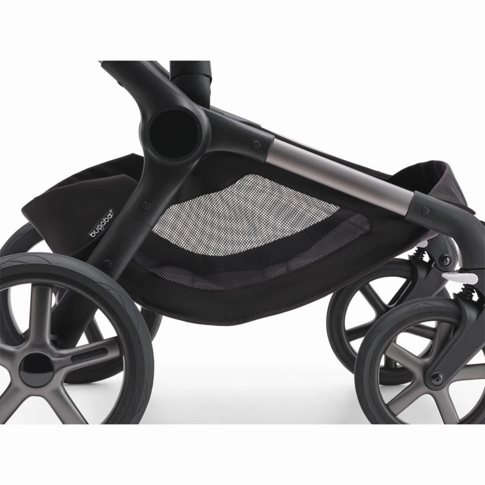 Bugaboo, Fox 5 Complete Pushchair, Black/Grey Melange