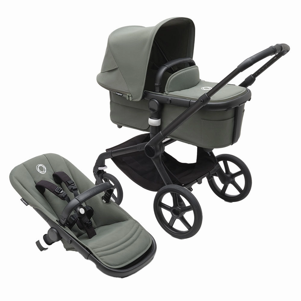 Bugaboo Fox 5 Complete Stroller -   Black/Forest Green