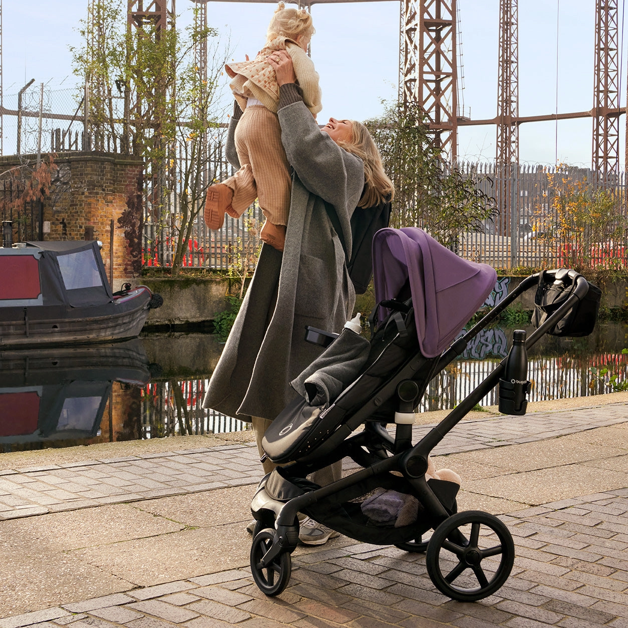 Bugaboo Fox 5 Complete Stroller -   Black/Forest Green