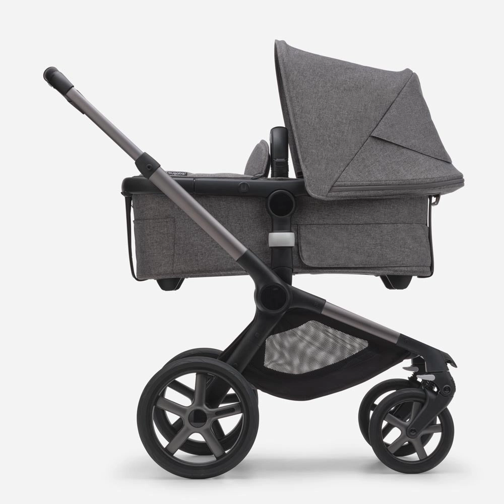 Bugaboo Fox 5 Complete Stroller -  Graphite/Grey Melange