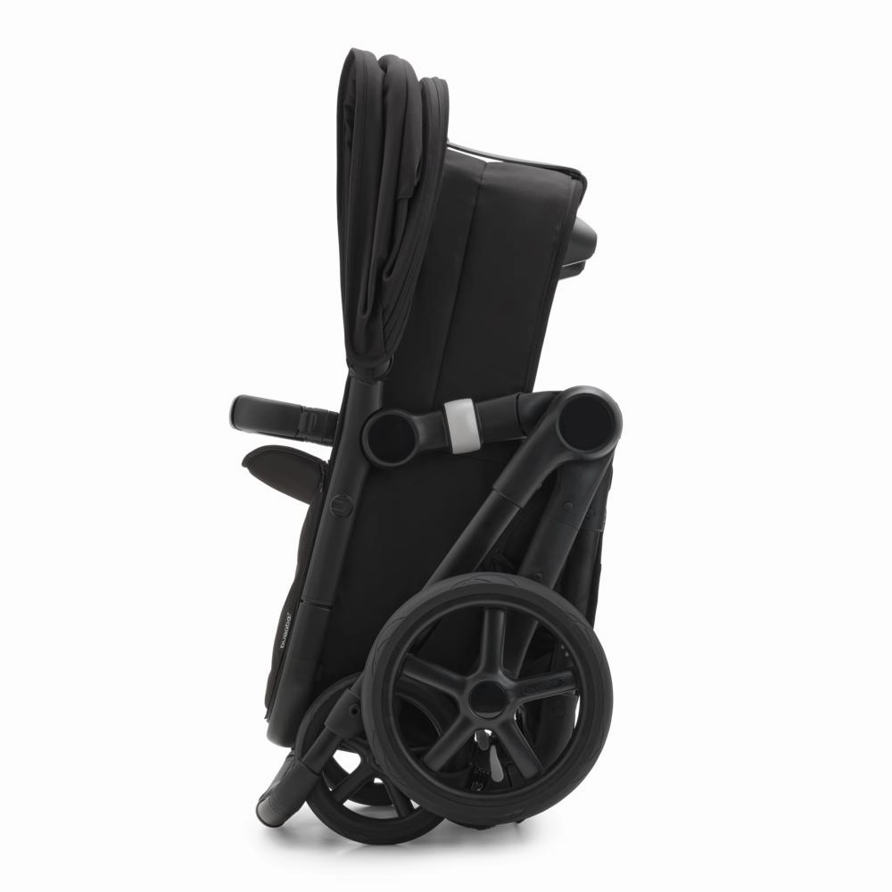Bugaboo, Fox 5 Complete Travel Bundle w/ Aton B2, Black/Grey Melange