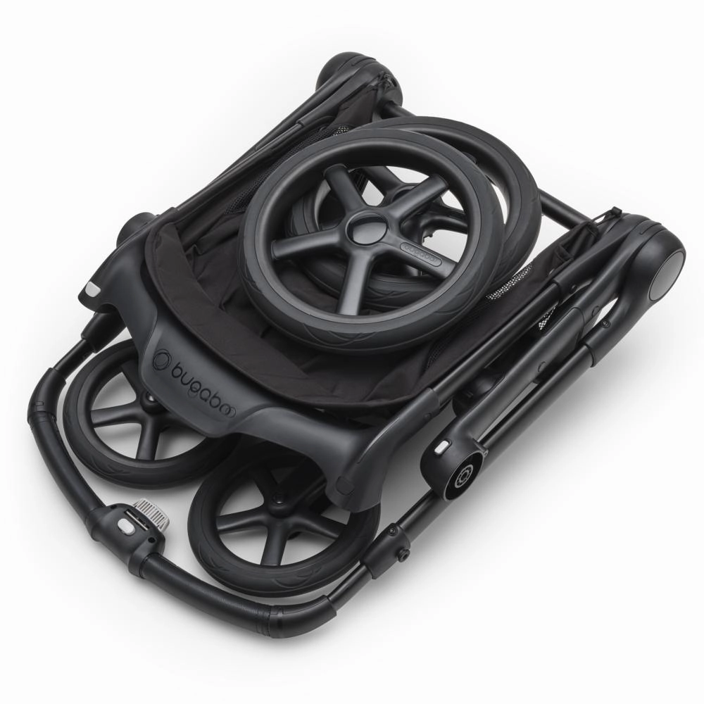 Bugaboo, Fox 5 Complete Travel Bundle w/ Cloud T, Black/Grey Melange