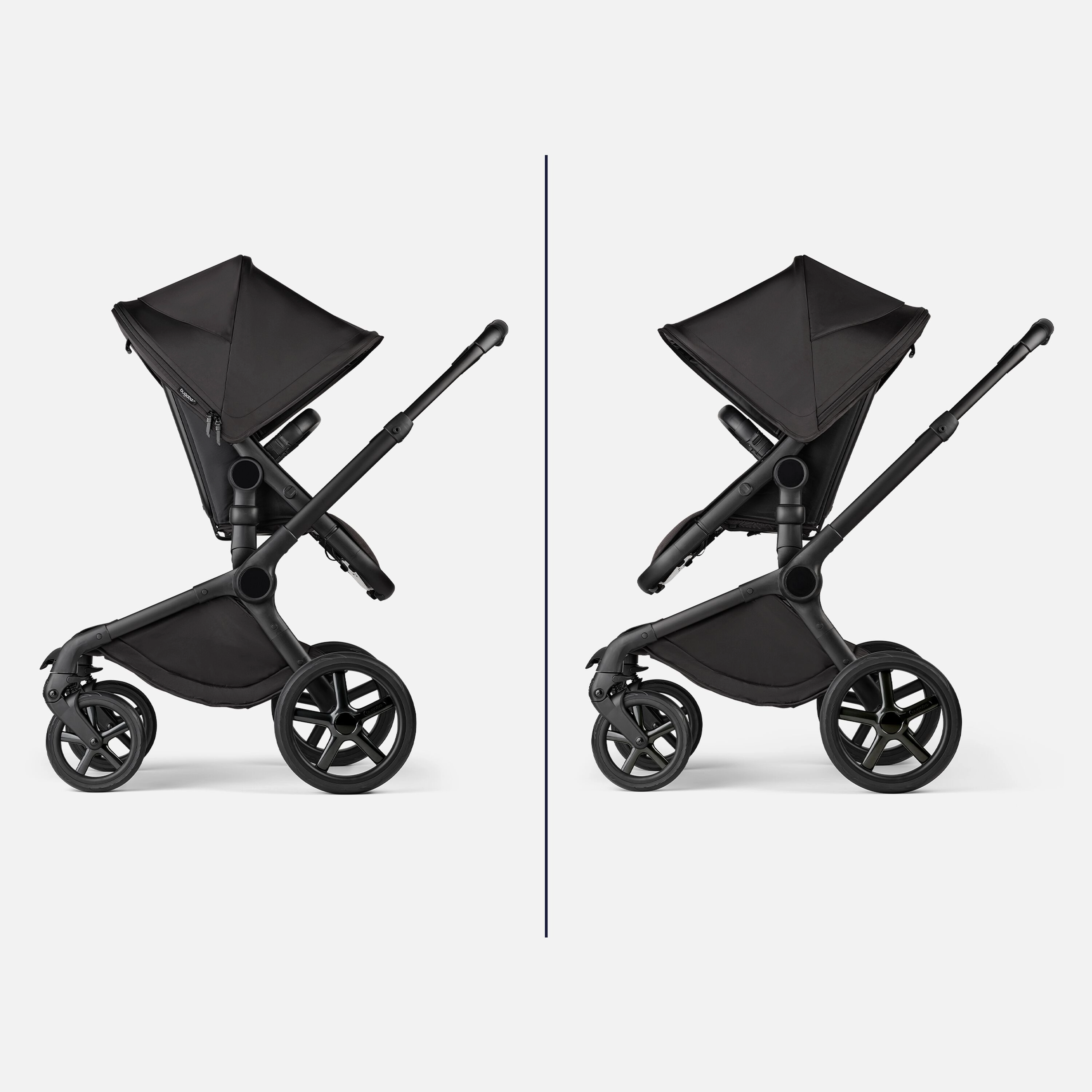 Bugaboo, Fox 5 Pushchair, Noir Limited Edition, Moonlight Black
