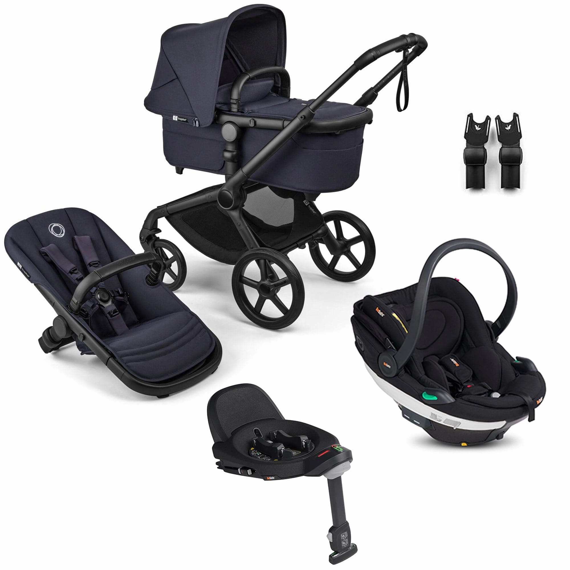 Bugaboo Fox 5 Renew BeSafe Travel System Bundle - Deep Indigo