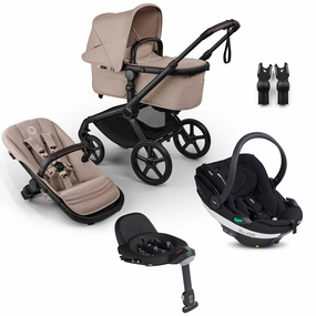 Bugaboo Fox 5 Renew BeSafe Travel System Bundle - Desert Taupe