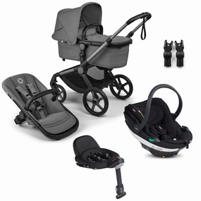 Bugaboo Fox 5 Renew BeSafe Travel System Bundle - Moon Grey