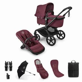 Bugaboo Fox 5 Renew Complete Bundle - Dark Cherry
