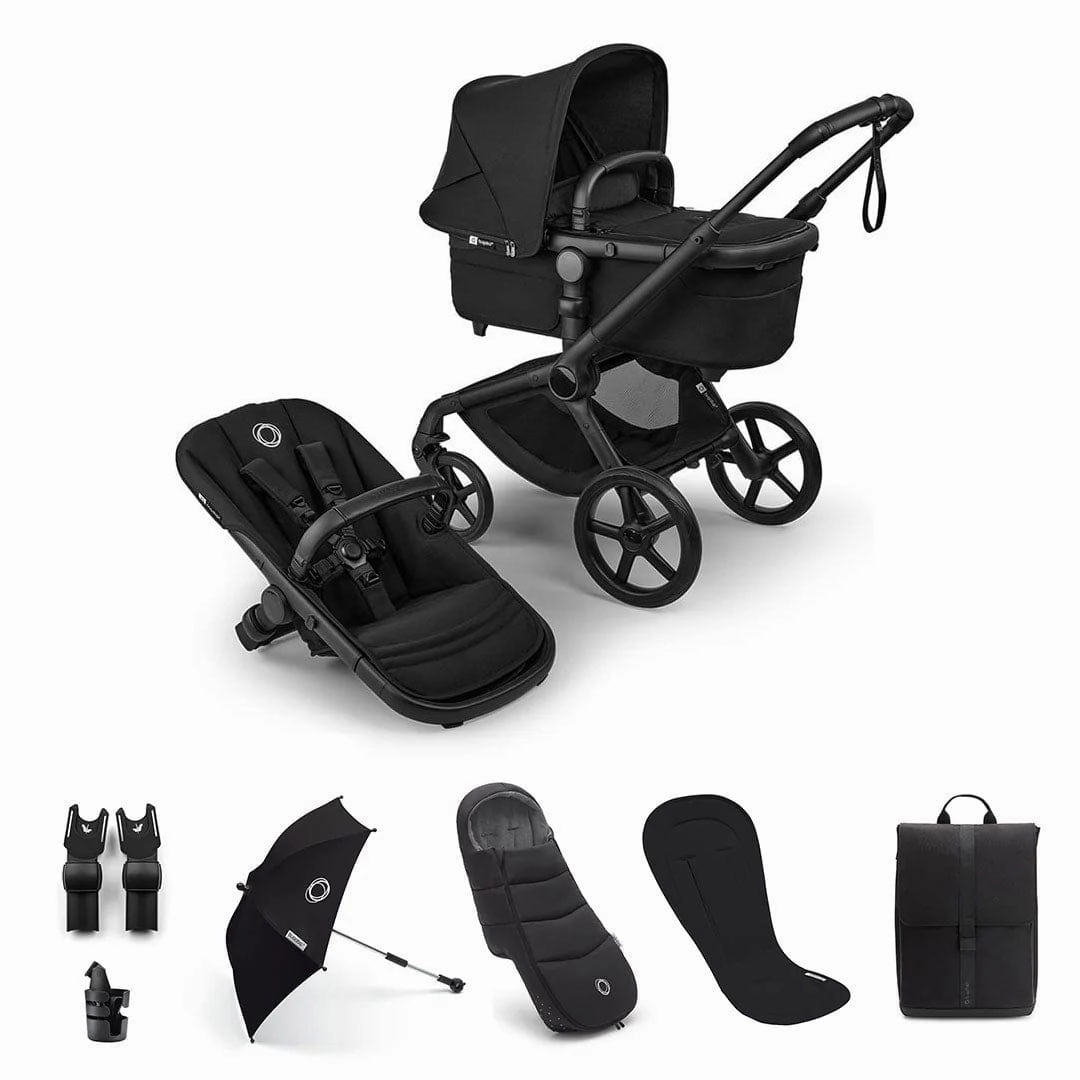 Bugaboo Fox 5 Renew Complete Bundle - Heritage Black