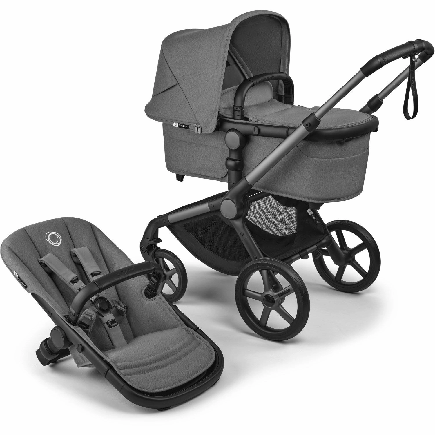 Bugaboo Fox 5 Renew Complete Graphite/Moon Grey-Moon Grey