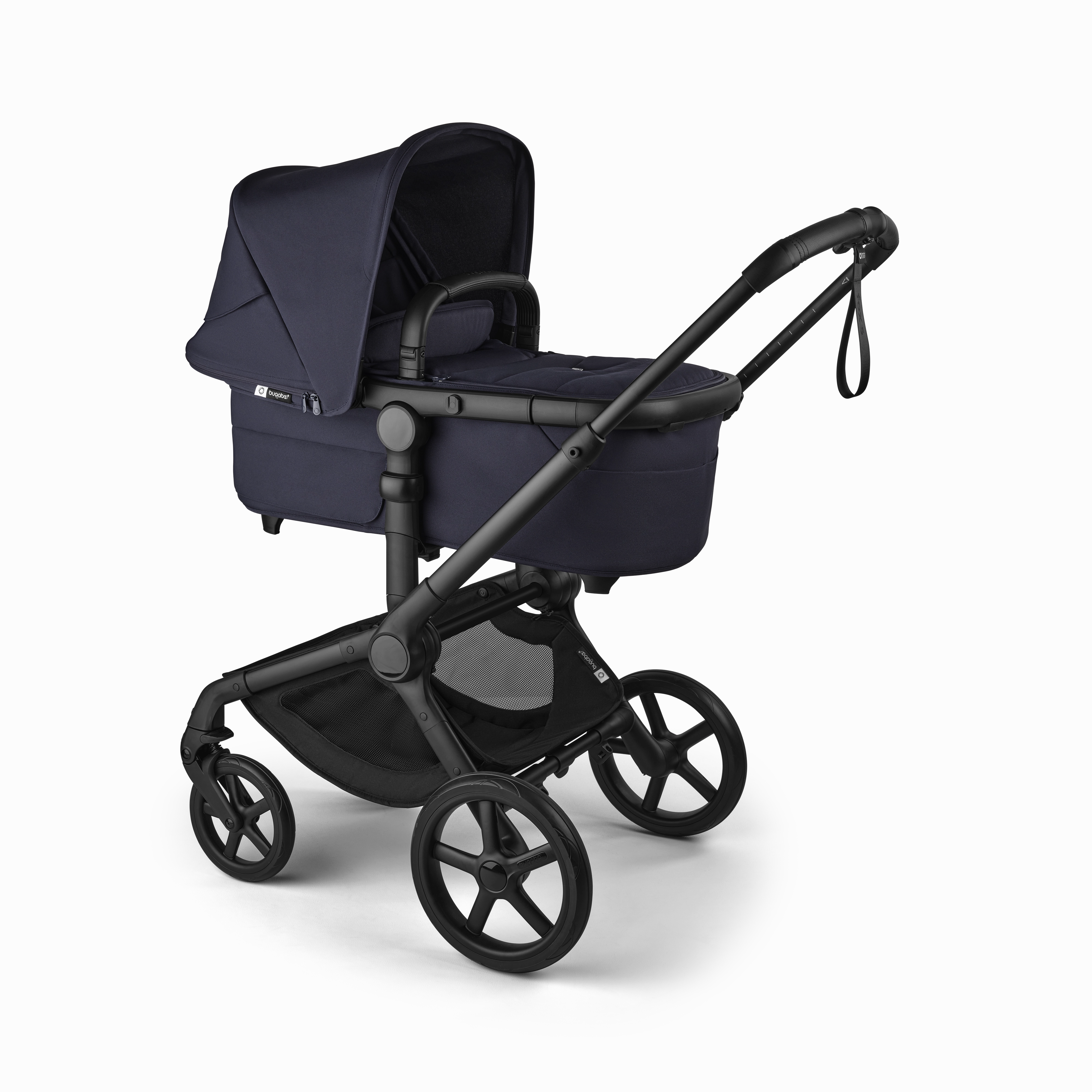 Bugaboo, Fox 5 Renew Complete Pushchair, Black/Deep Indigo