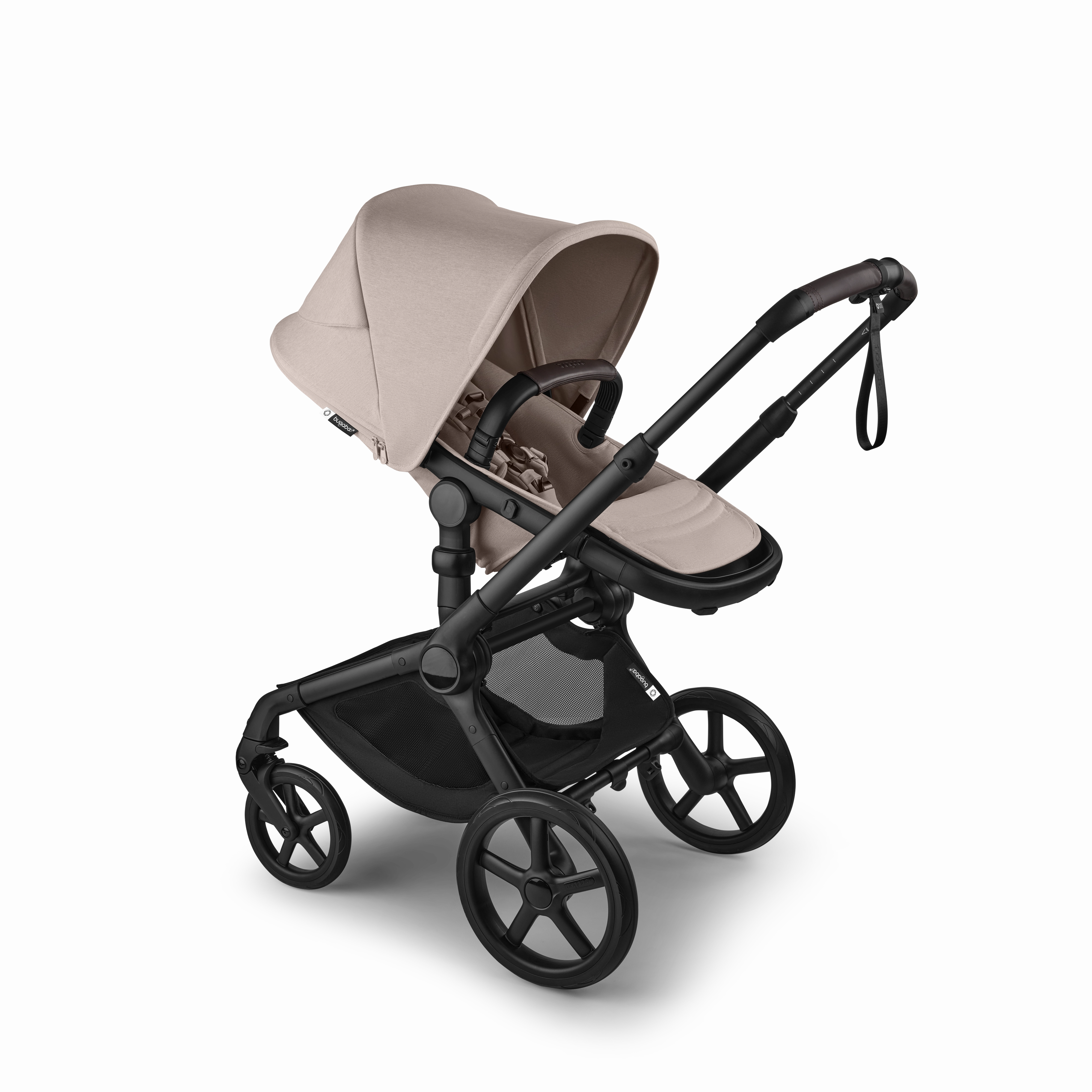 Bugaboo, Fox 5 Renew Complete Pushchair, Black/Desert Taupe