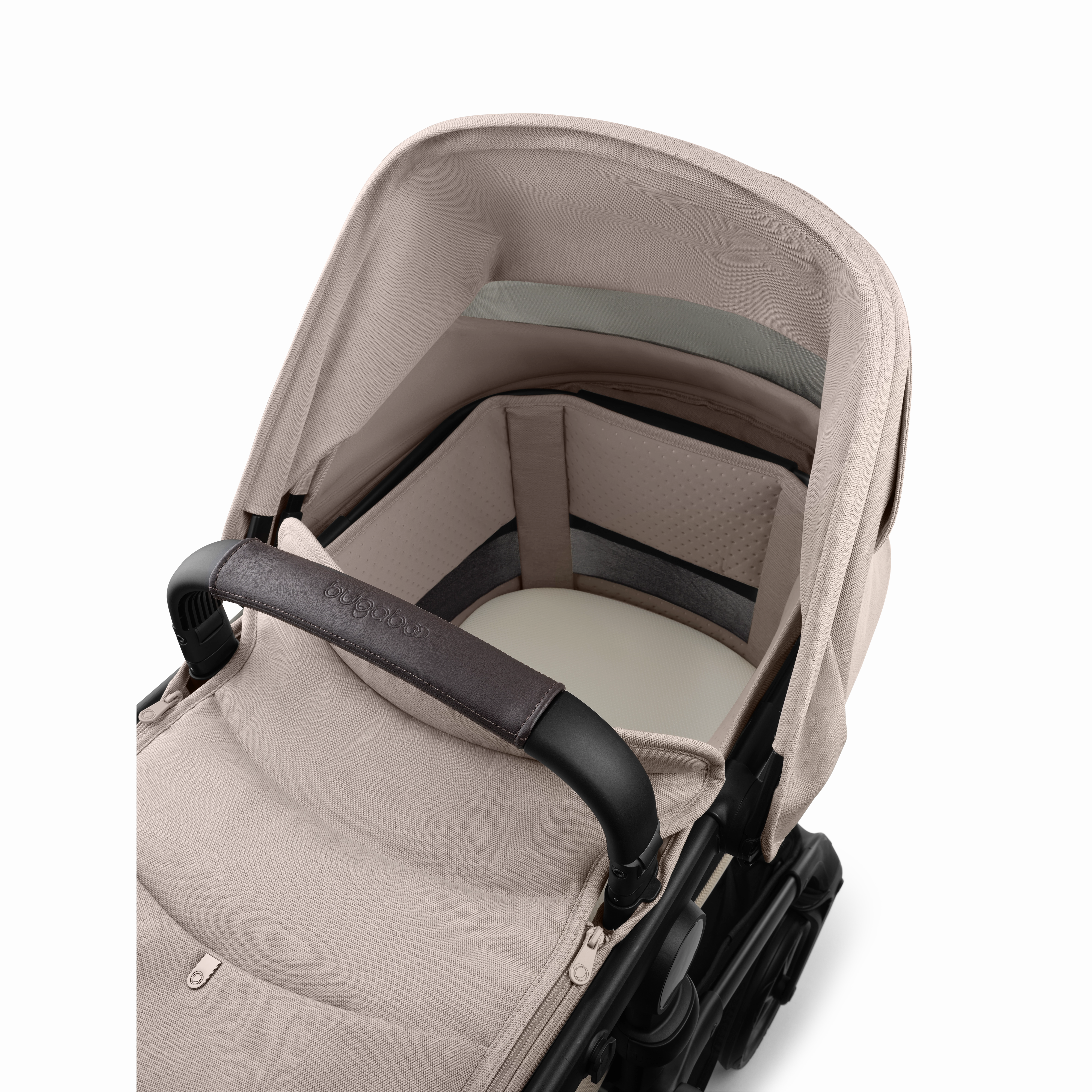 Bugaboo, Fox 5 Renew Complete Pushchair, Black/Desert Taupe