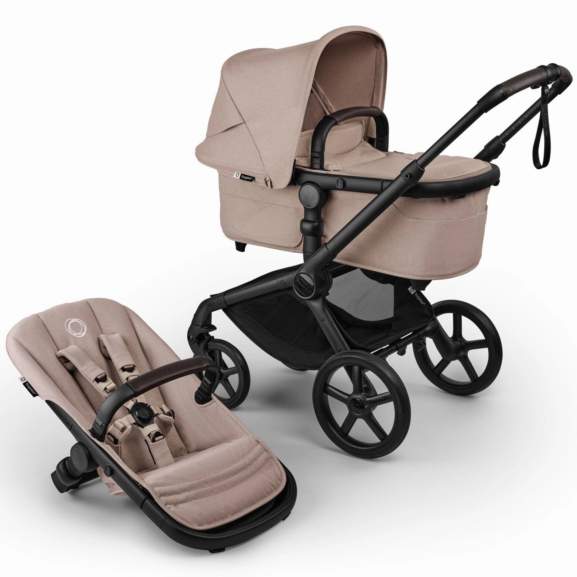 Bugaboo Fox 5 Renew Cybex Travel System - Desert Taupe
