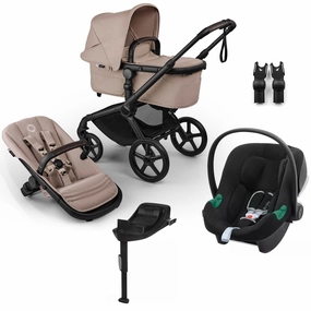 Bugaboo Fox 5 Renew Cybex Travel System - Desert Taupe