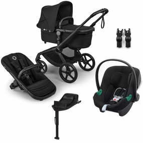 Bugaboo Fox 5 Renew Cybex Travel System - Heritage Black