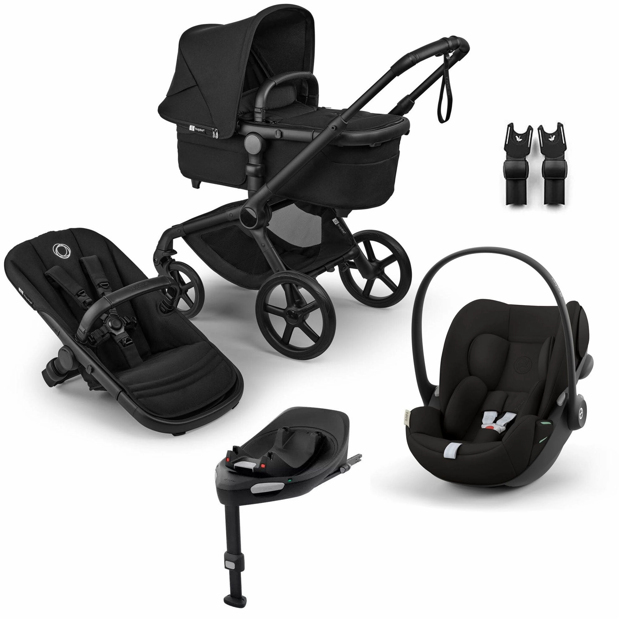 Bugaboo Fox 5 Renew Cybex Travel System - Heritage Black