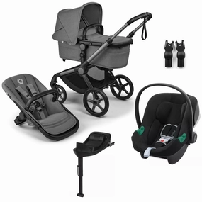 Bugaboo Fox 5 Renew Cybex Travel System - Moon Grey