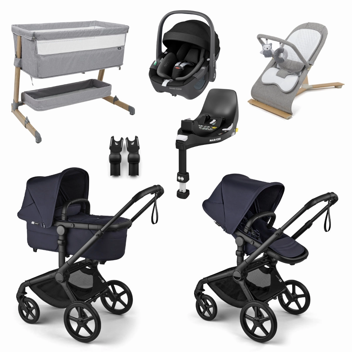 Bugaboo Fox 5 Renew Essential 360 Travel & Nursery Bundle