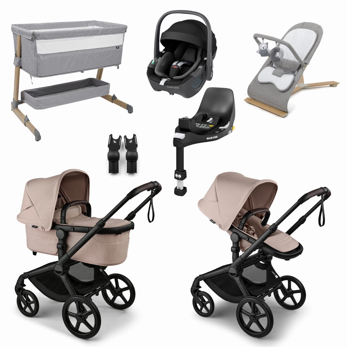 Bugaboo Fox 5 Renew Essential 360 Travel & Nursery Bundle