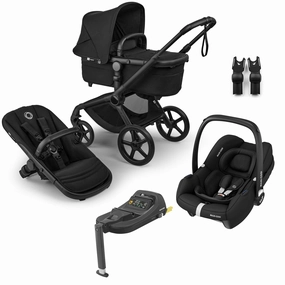 Bugaboo Fox 5 Renew Maxi-Cosi Travel System - Heritage Black