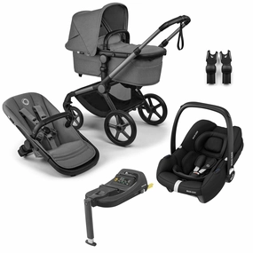 Bugaboo Fox 5 Renew Maxi-Cosi Travel System - Moon Grey