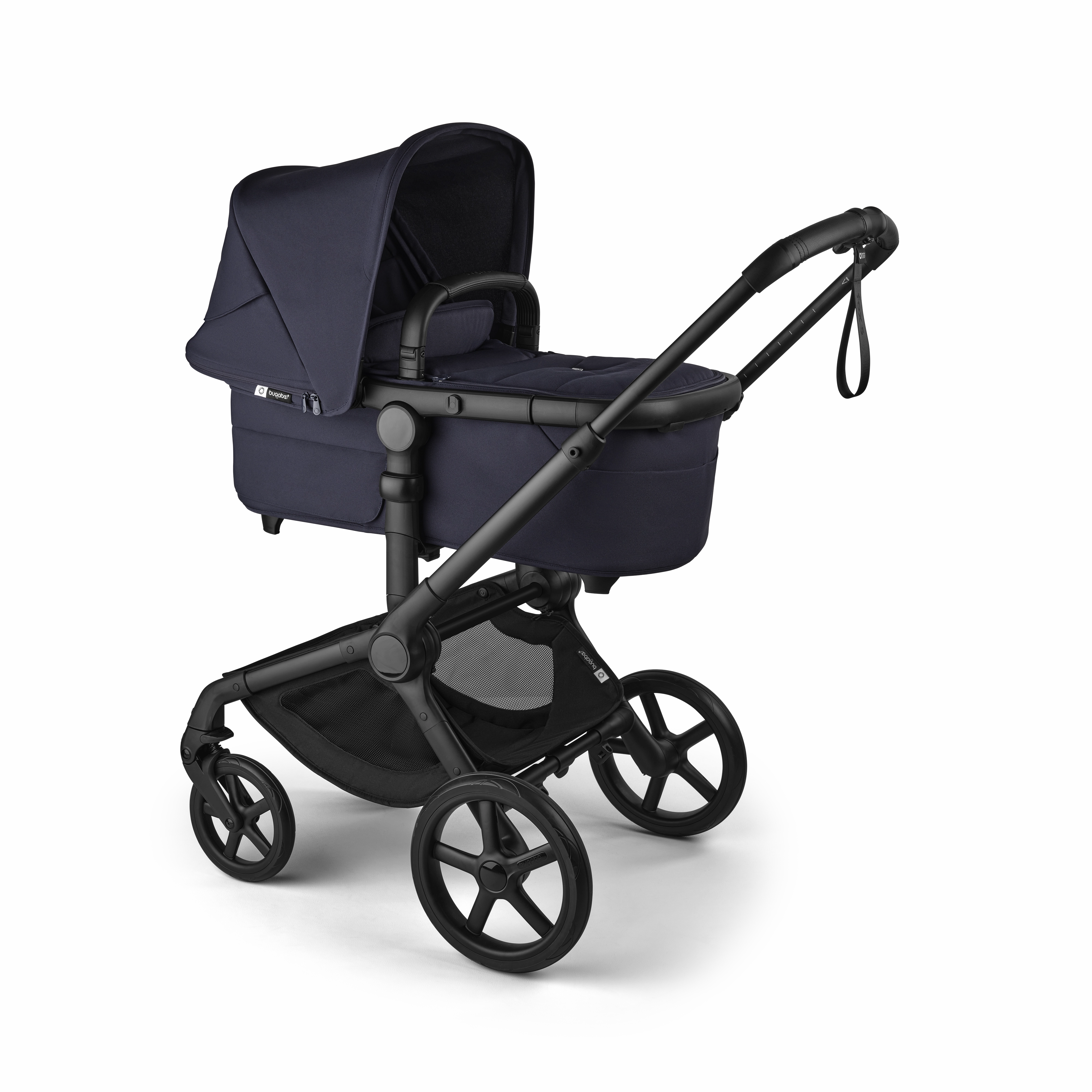 Bugaboo, Fox 5 Renew Travel System with Cybex Cloud T, Black/Deep Indigo