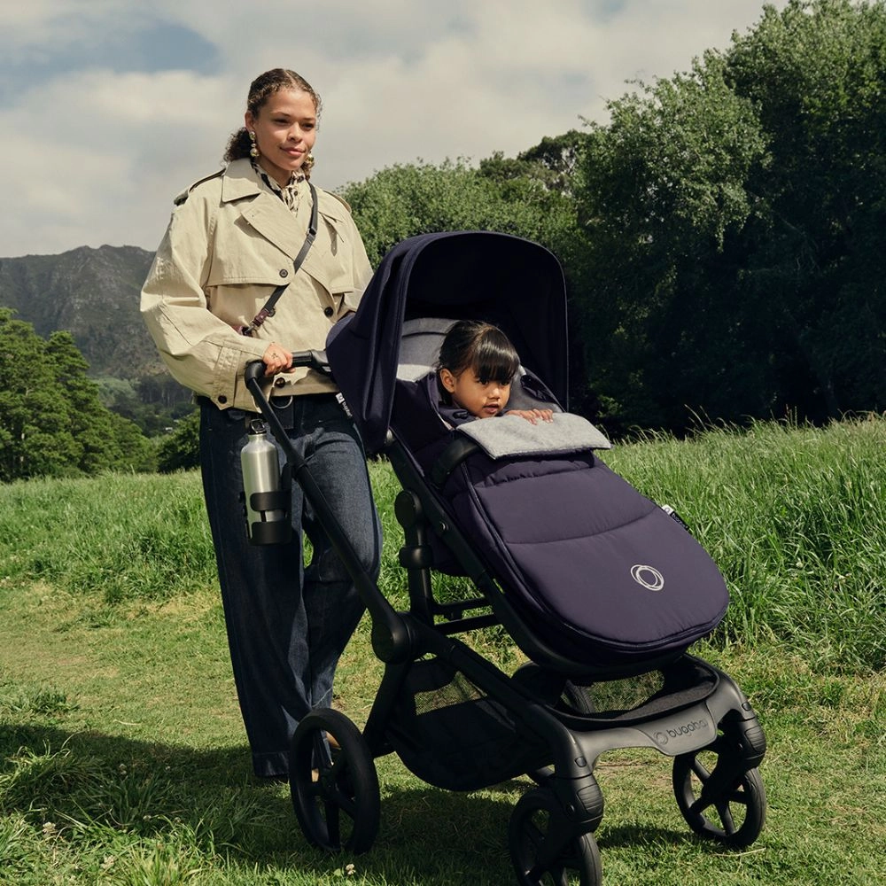 Bugaboo, Fox 5 Renew Travel System with Cybex Cloud T, Black/Deep Indigo