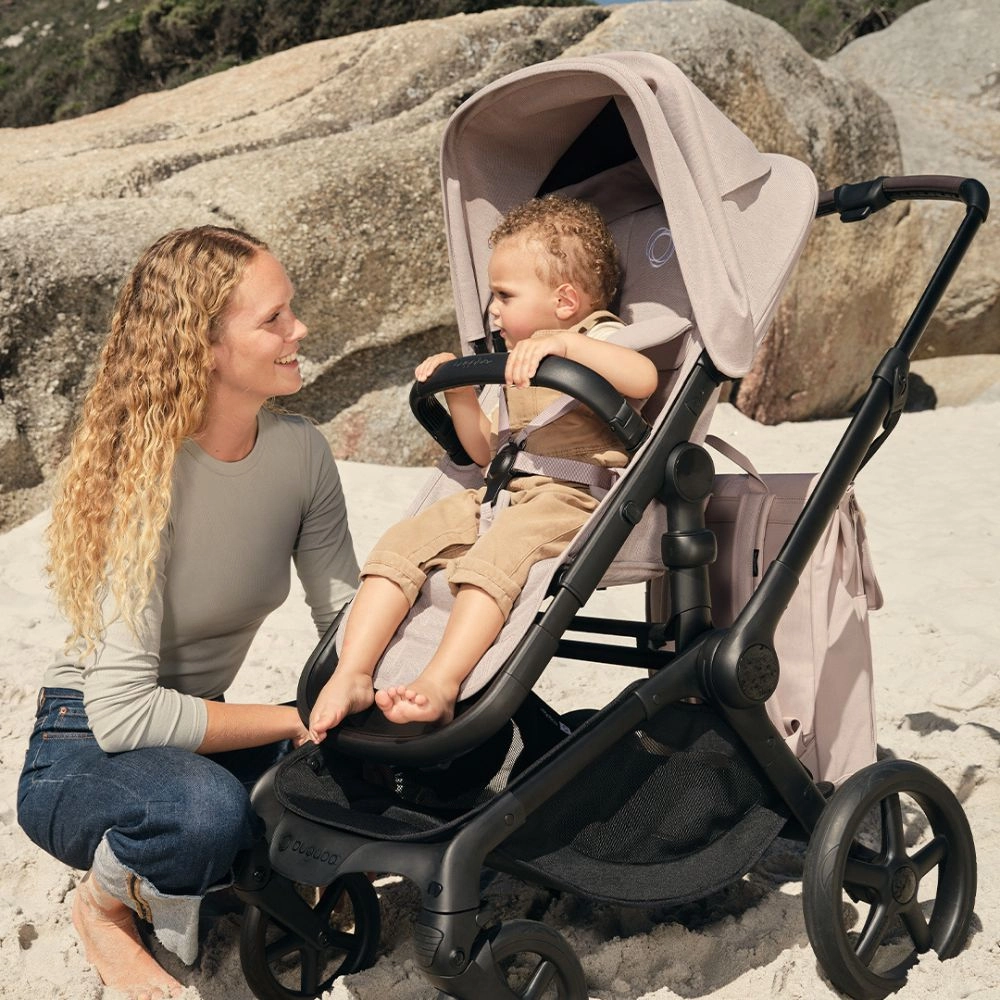 Bugaboo, Fox 5 Renew Travel System with Cybex Cloud T, Black/Desert Taupe