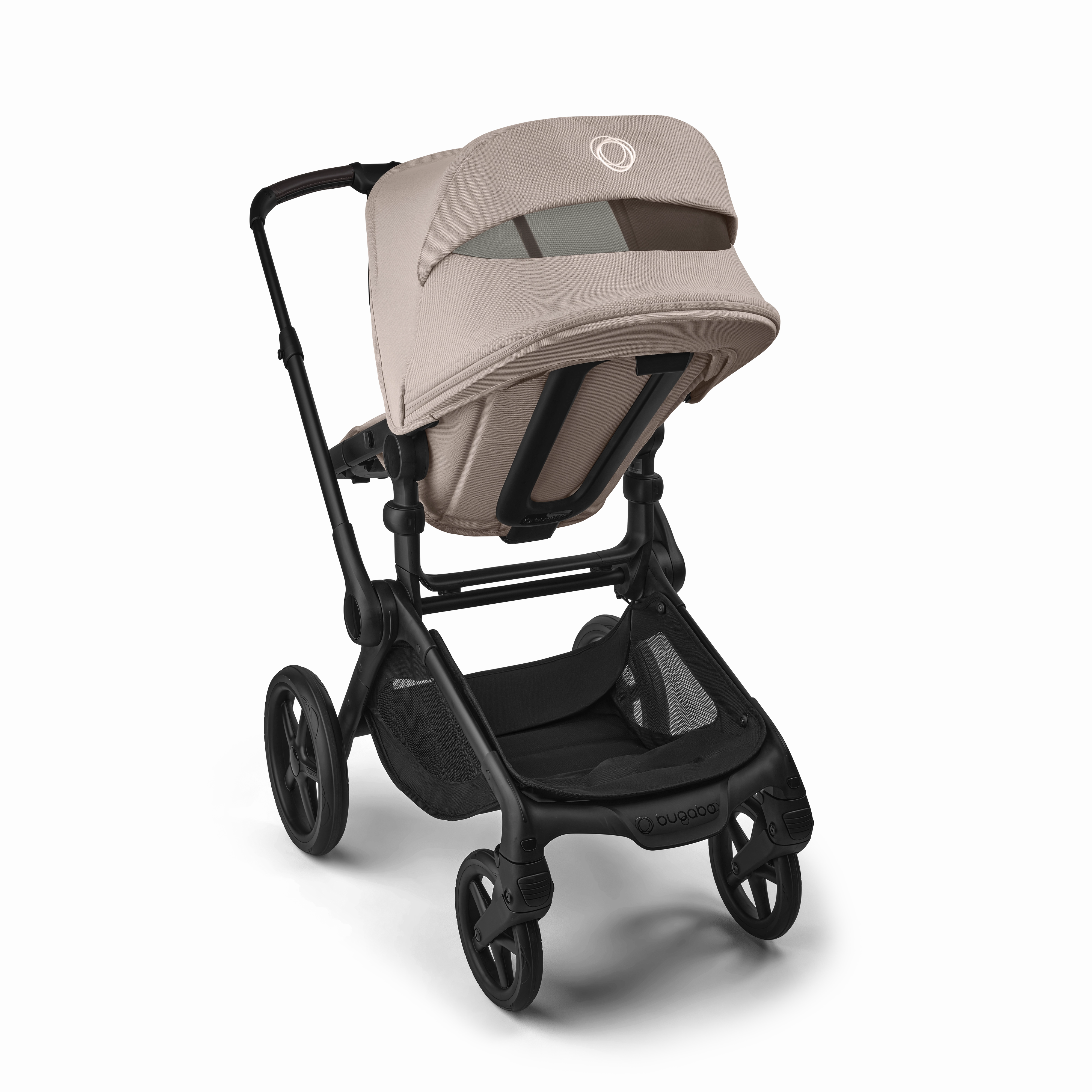 Bugaboo, Fox 5 Renew Travel System with Cybex Cloud T, Black/Desert Taupe