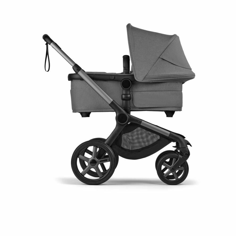 Bugaboo, Fox 5 Renew Travel System with Cybex Cloud T, Graphite/Moon Grey