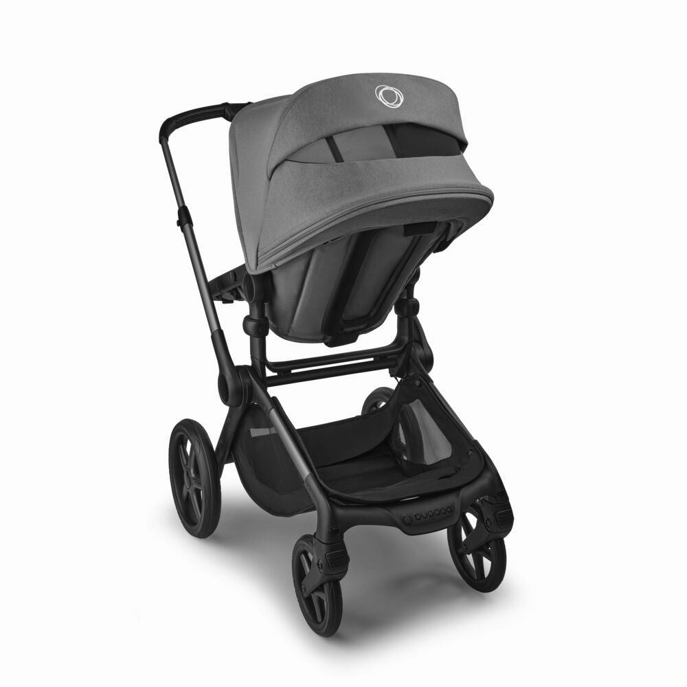 Bugaboo, Fox 5 Renew Travel System with Cybex Cloud T, Graphite/Moon Grey