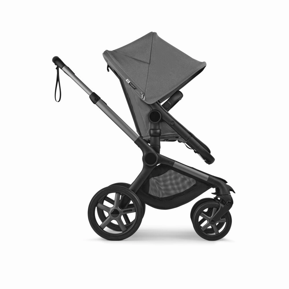 Bugaboo, Fox 5 Renew Travel System with Cybex Cloud T, Graphite/Moon Grey