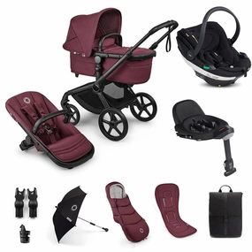 Bugaboo Fox 5 Renew Ultimate BeSafe Bundle - Dark Cherry
